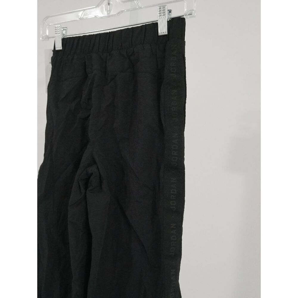 Jordan Jumpman Woven Taping Pants Girls' Grade School Black M - Picture 4 of 10